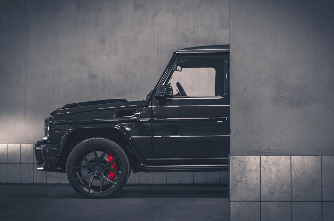 Mercedes G Class на 22" дисках Rohana RFX5 Matte Black фото 4